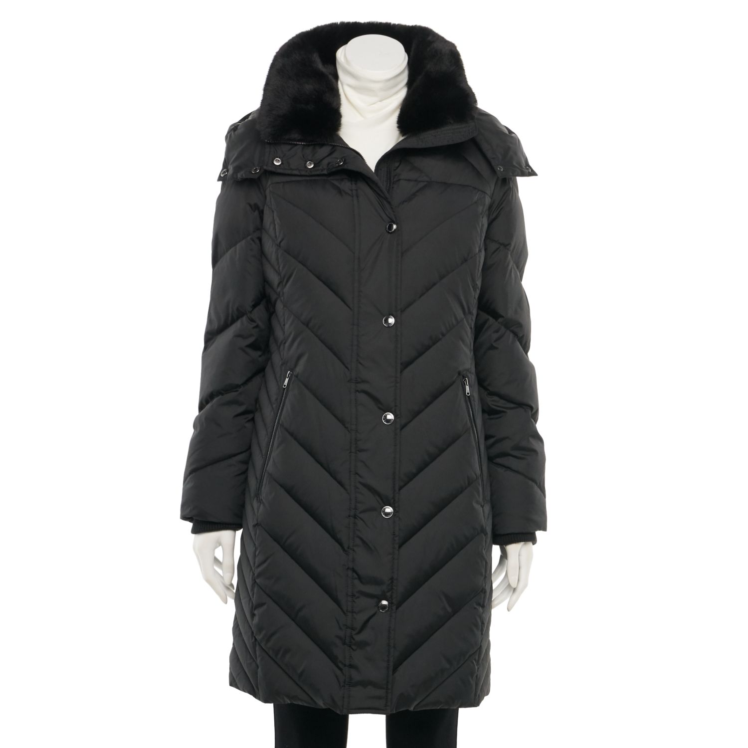 bernardo maxi puffer coat