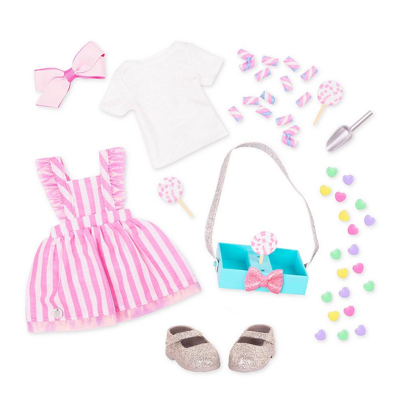 UPC 062243407688 product image for Battat 14-Inch Doll Deluxe Candy Shop Outfit | upcitemdb.com