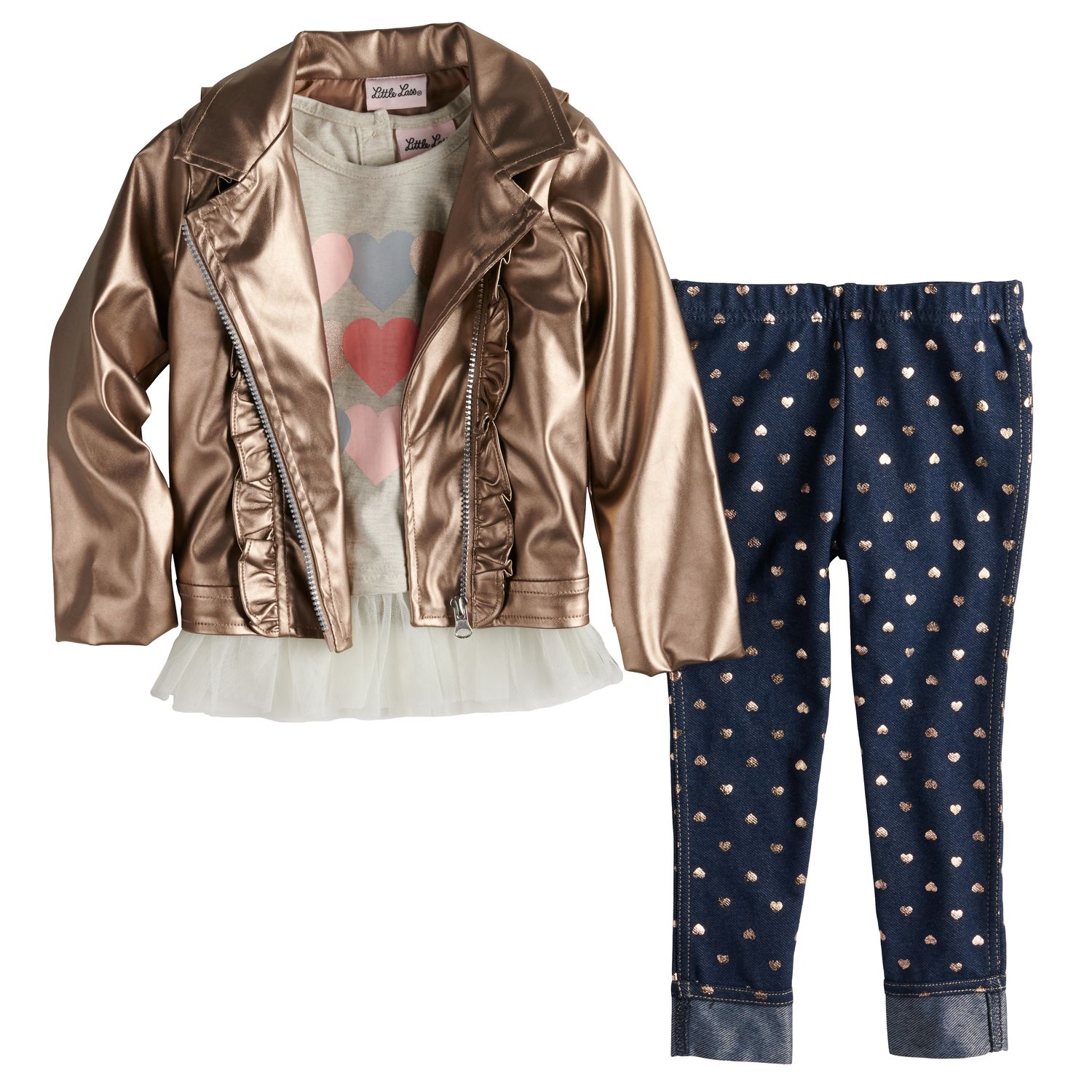 set leather jacket