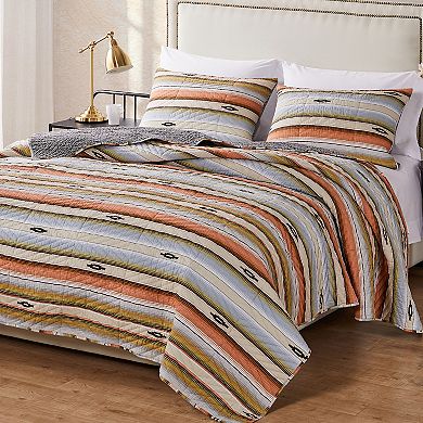 Barefoot Bungalow Painted Desert Quilt Set With Shams