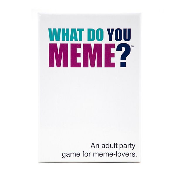 What Do You Meme Adult Party Game WSXMEME05 for sale online 