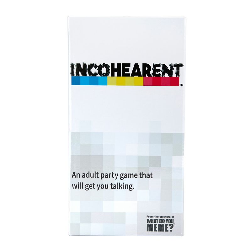 Incohearent Adult Party Game by What Do You Meme?, Multicolor