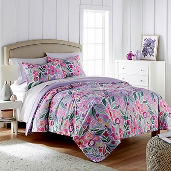 Shavel Home Seersucker Comforter Set with Shams