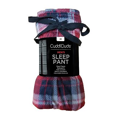 Men's Cuddl Duds® Plaid Fleece Sleep Pants