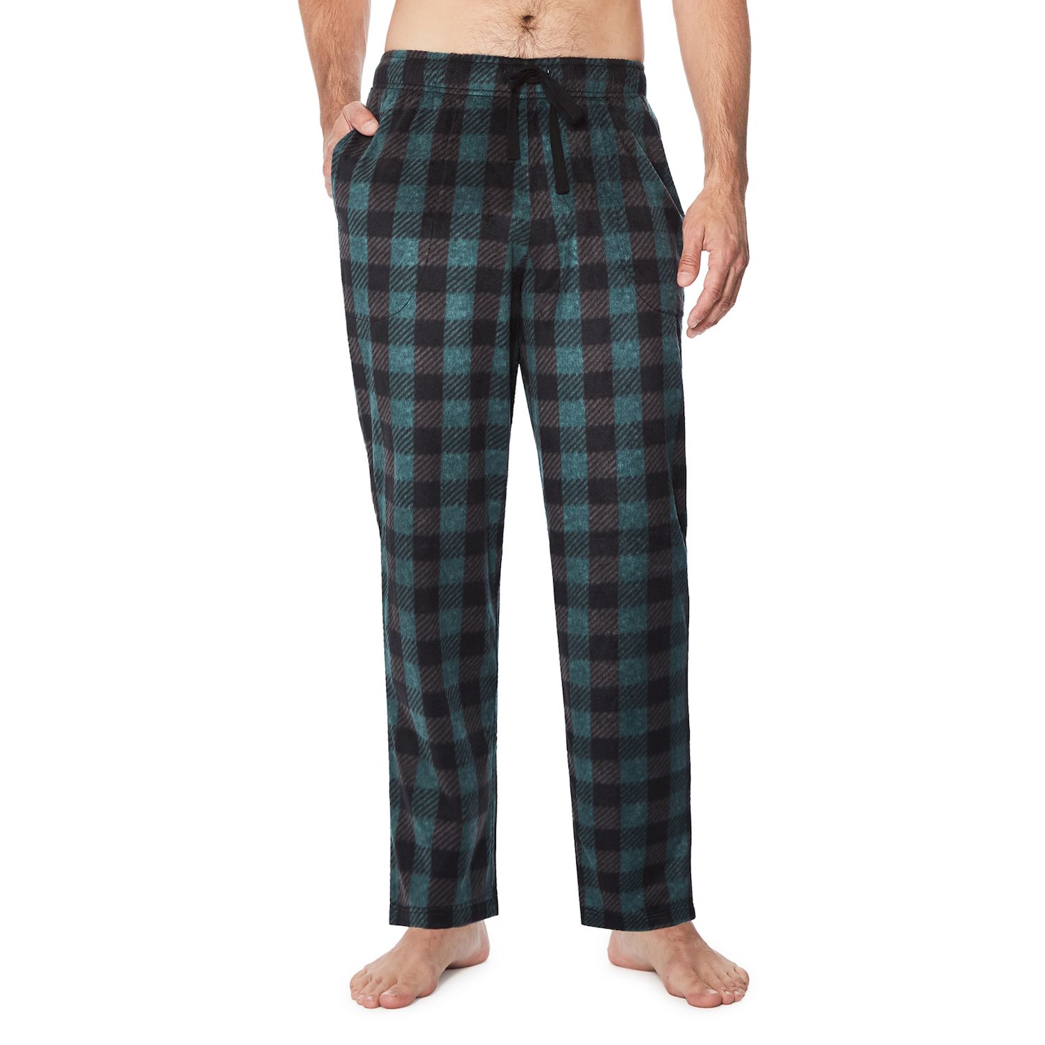 mens blue green plaid pants
