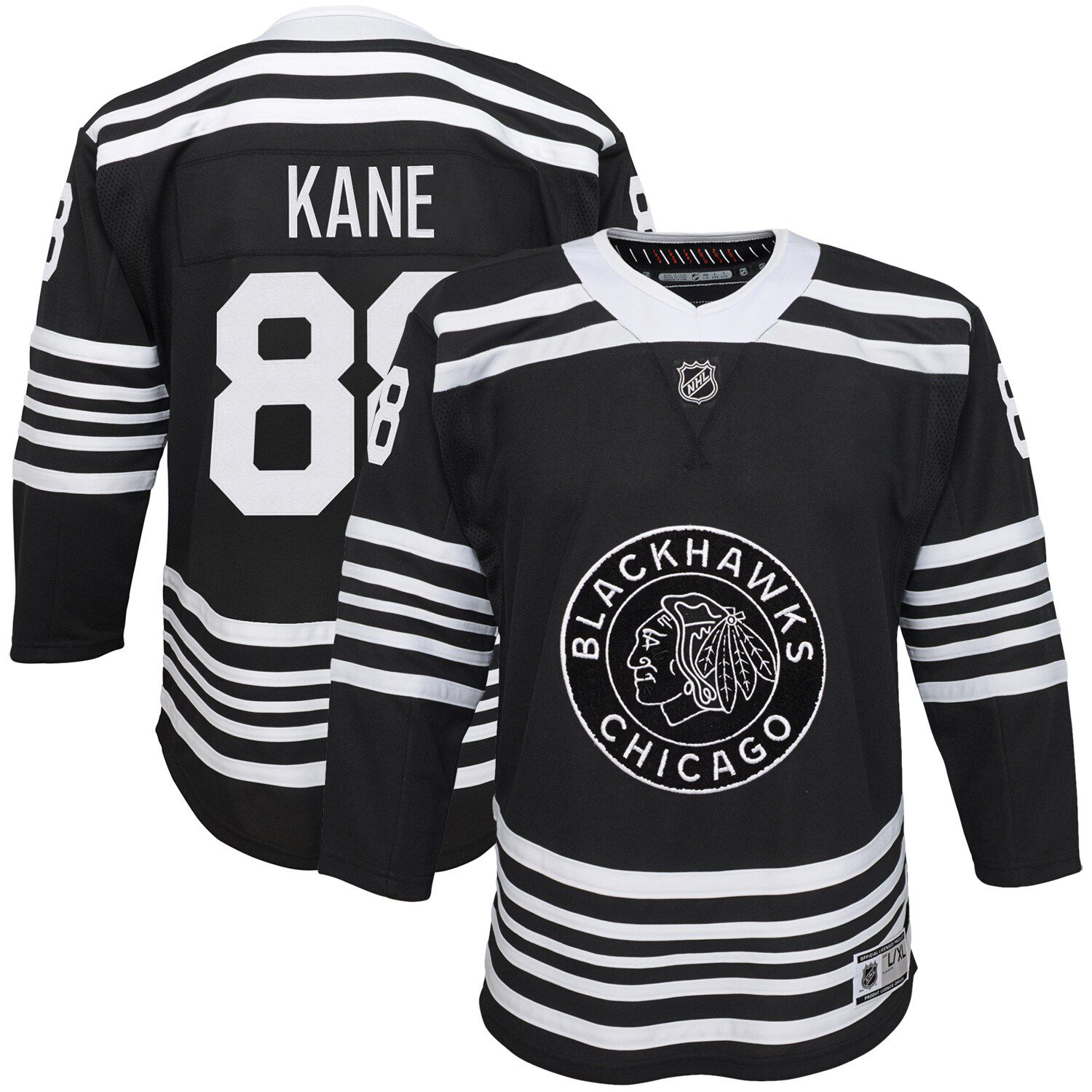 blackhawks black alternate jersey