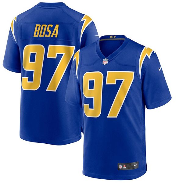 Men's Nike Joey Bosa Royal Los Angeles Chargers 2nd Alternate Game Jersey