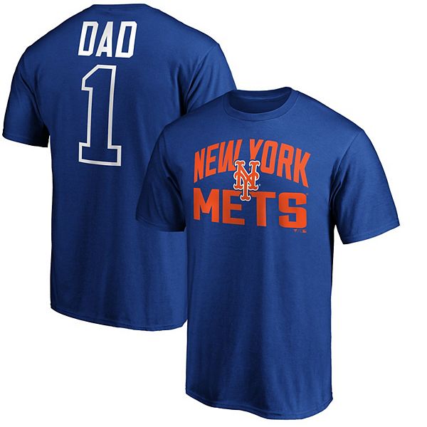 New York Mets Father’s Day Like Father Like Son Blue T-Shirt 2XL NY Dad MLB