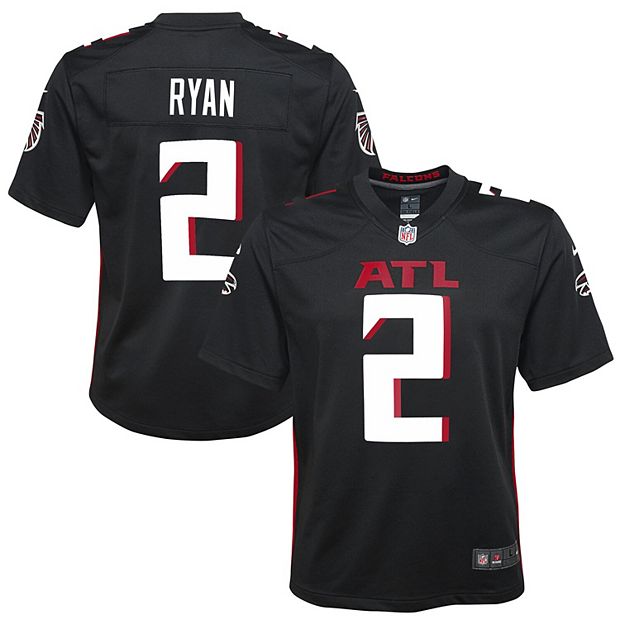 Youth Nike Matt Ryan Black Atlanta Falcons Game Jersey