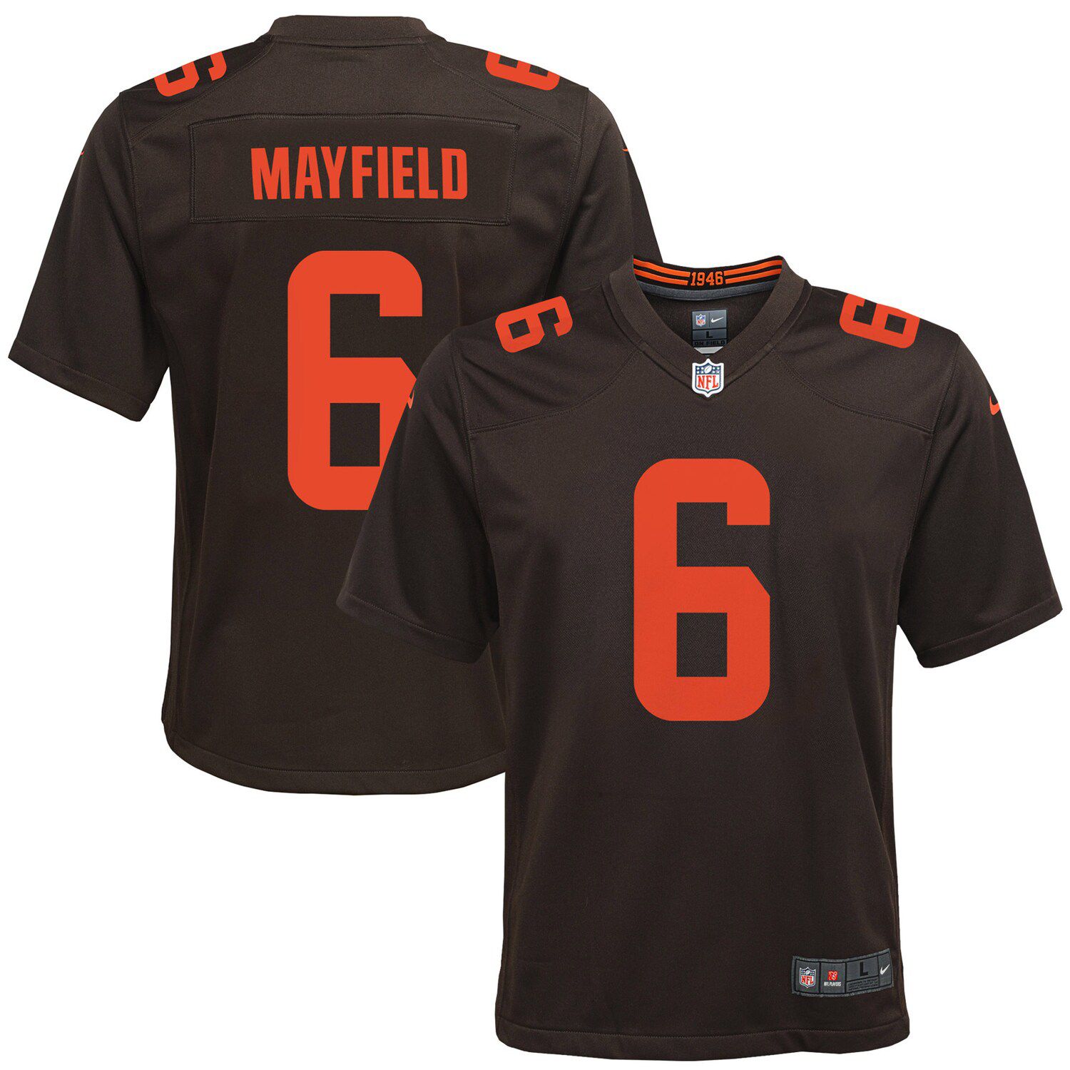baker mayfield browns youth jersey