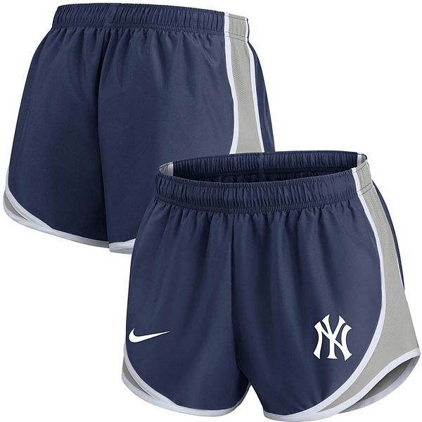 Nike Women's New York Yankees Stadium Mod Tempo Performance Shorts -  Navy, XSM