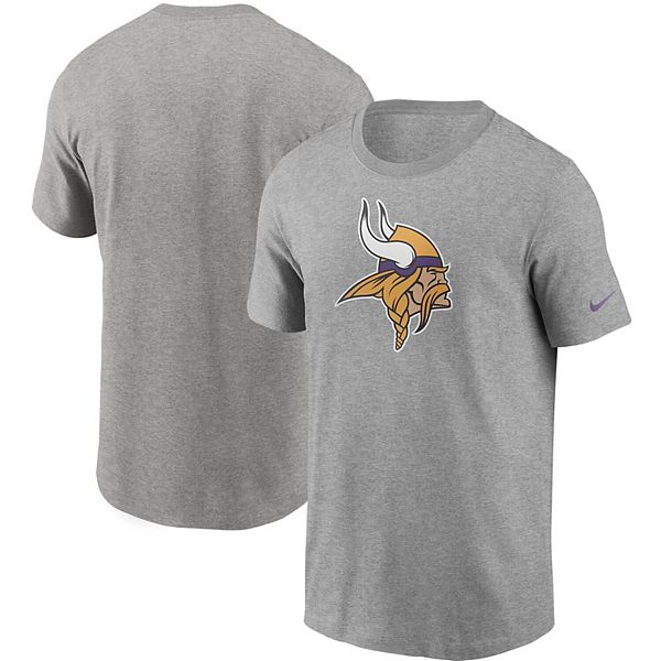 Minnesota Vikings Nike Primary Logo T-Shirt - Heathered Gray