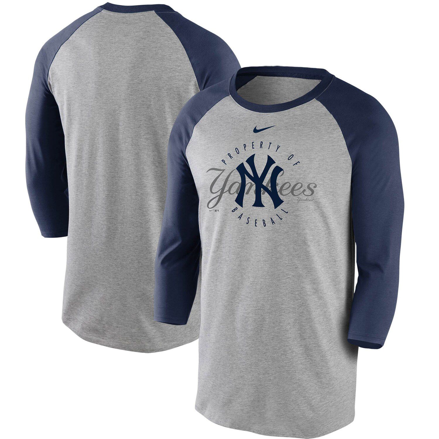 yankees raglan