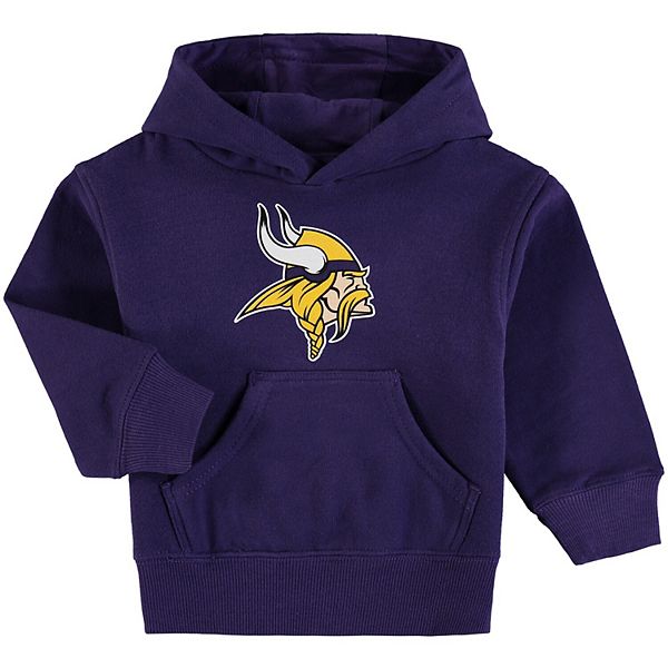 Outerstuff Youth Purple Minnesota Vikings Team Logo Pullover Hoodie