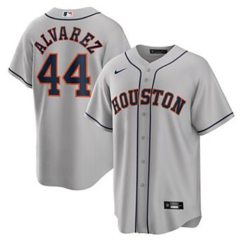 Men's Nike Yordan ́lvarez Gray Houston Astros Road Replica Player Jersey