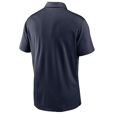 Men's Nike Navy New England Patriots Fan Gear Franchise Heat-Sealed Graphic Team Polo
