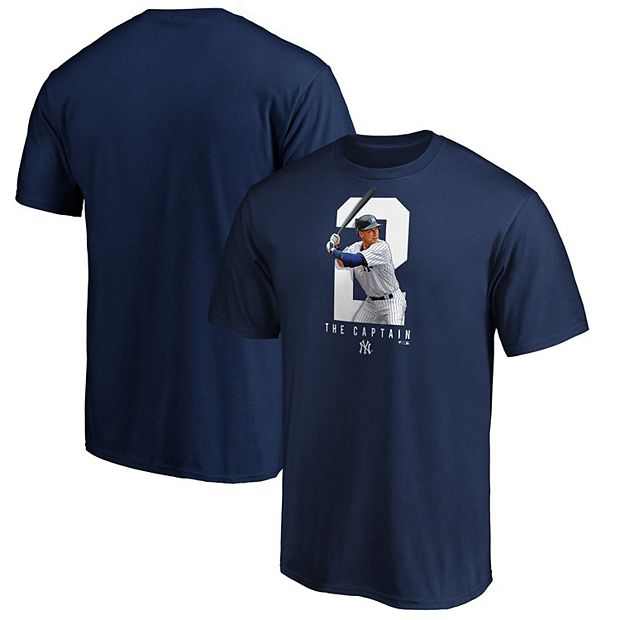 Men's Fanatics Branded Derek Jeter Navy New York Yankees Picture T-Shirt