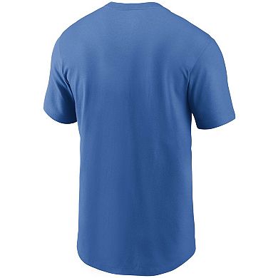 Men's Nike Blue Detroit Lions Primary Logo T-Shirt