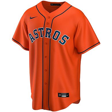 Men's Nike Yordan Álvarez Orange Houston Astros Alternate Replica Player Jersey
