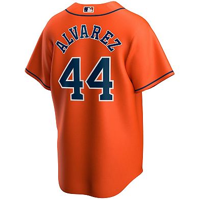 Men's Nike Yordan Álvarez Orange Houston Astros Alternate Replica Player Jersey