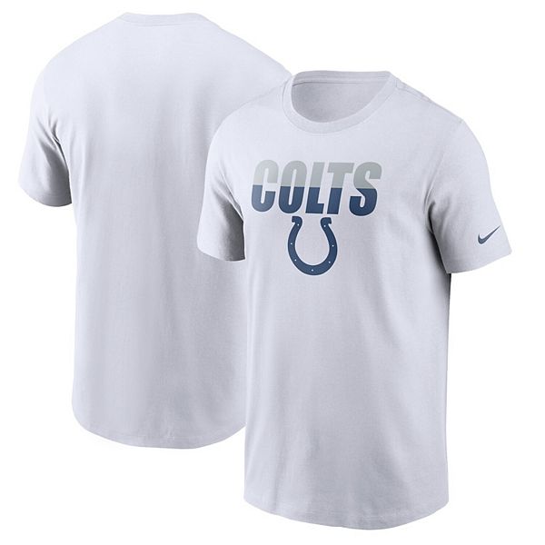 Men's Nike White Indianapolis Colts Split T-Shirt