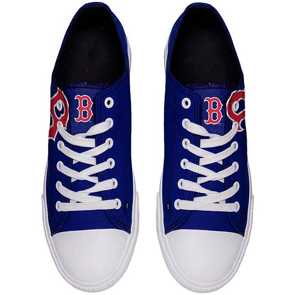 Boston Red Sox Low Top Big Logo Canvas Shoes