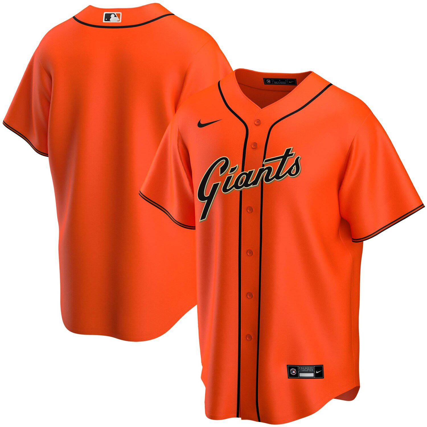 giants orange jersey