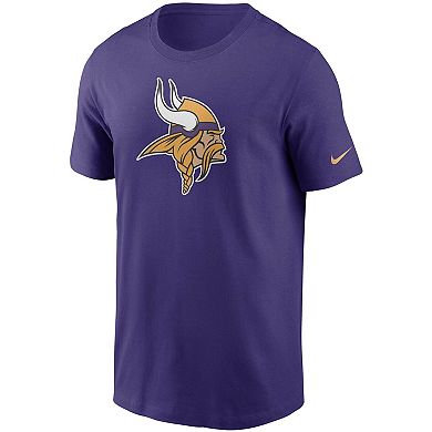 Men's Nike Purple Minnesota Vikings Primary Logo T-Shirt