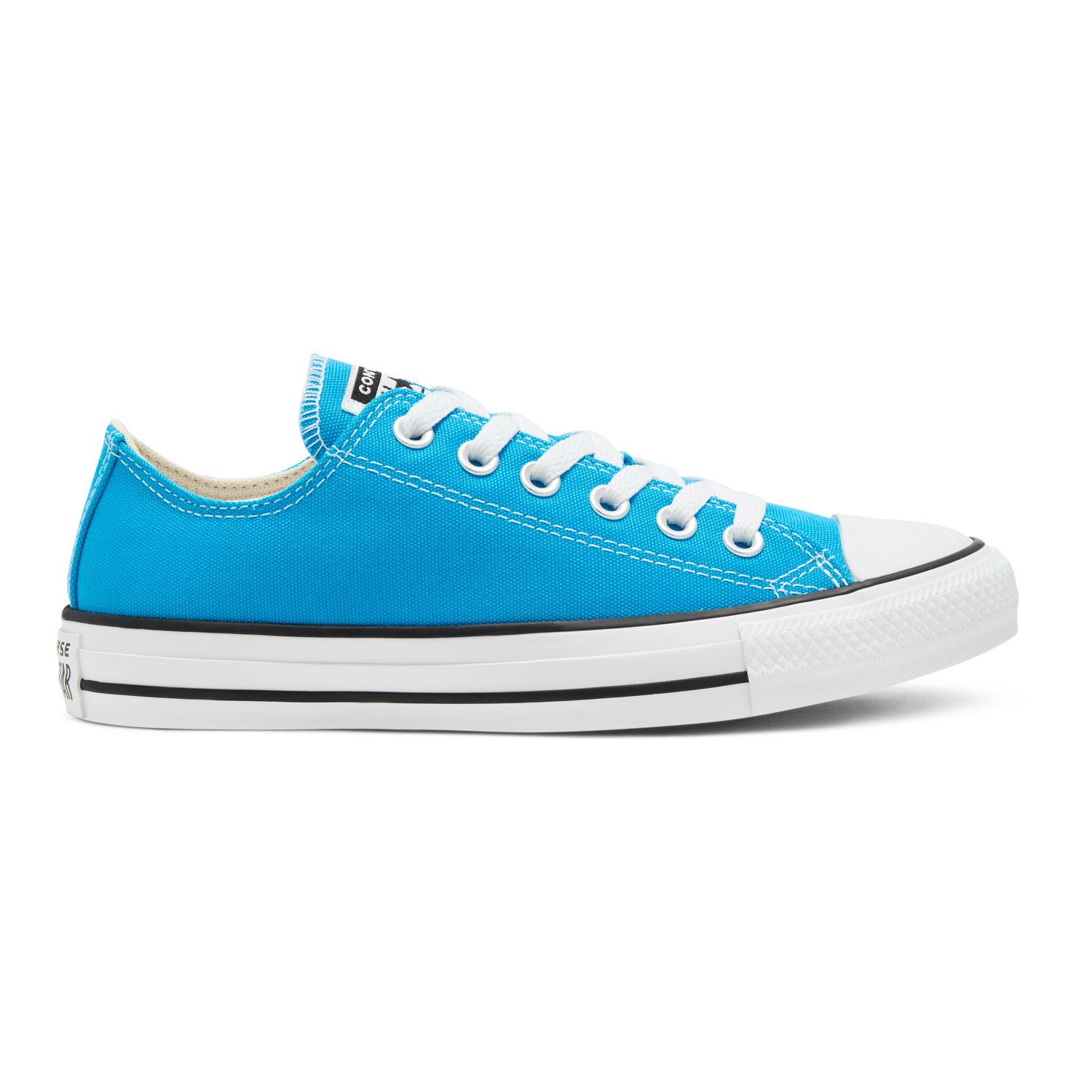 blue low cut converse