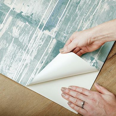 Roommates Washout Peel & Stick Wallpaper