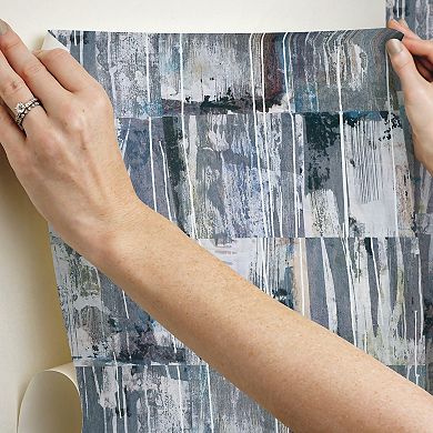 Roommates Washout Peel & Stick Wallpaper