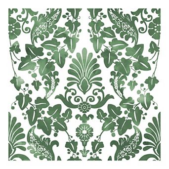Roommates Vine Damask Peel & Stick Wallpaper
