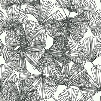 Roommates Gingko Leaves Peel & Stick Wallpaper