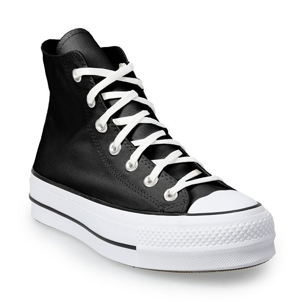 Chuck Taylor All Star Lift Platform Leather Women's High Top Shoe