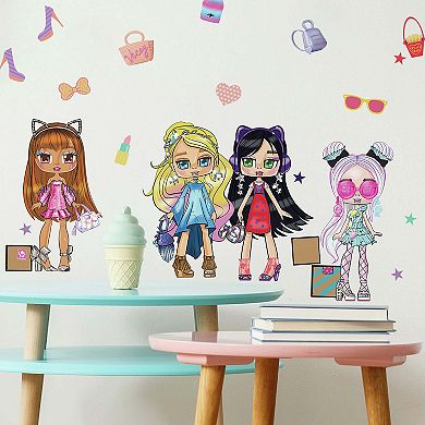 Roommates Boxy Girls Peel & Stick Wall Decals