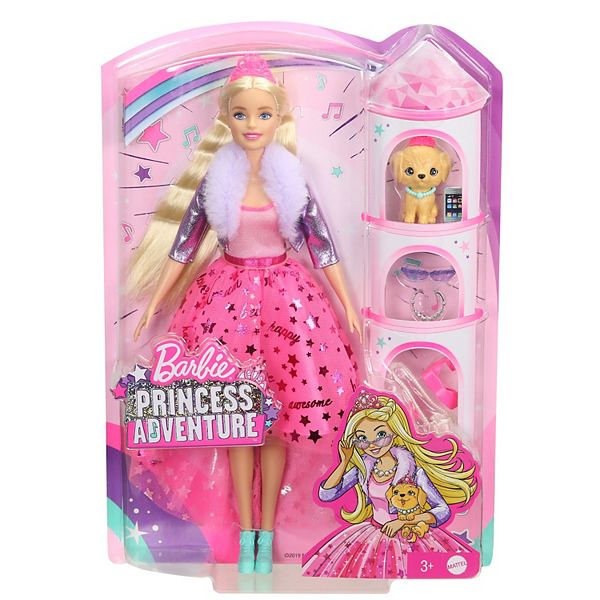 storm goedkeuren koppeling Barbie® Princess Adventure Deluxe Princess Doll