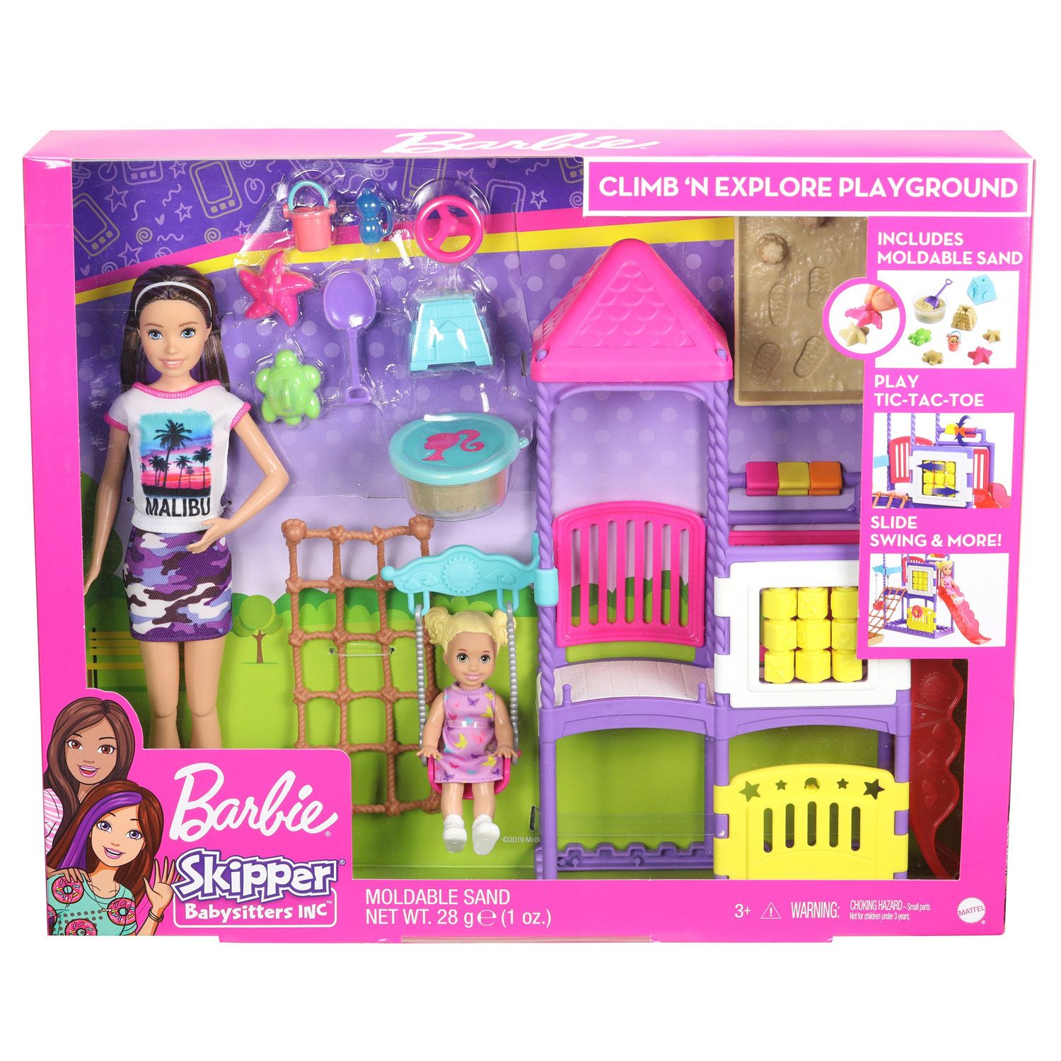 barbie skipper babysitter playground playset