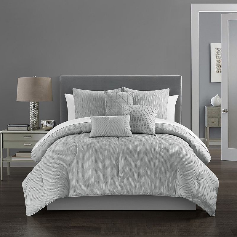 62569351 Chic Home Meredith 6-piece Comforter Set with Coor sku 62569351