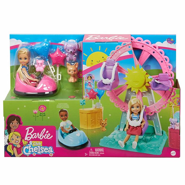 Barbie club chelsea doll and playhouse hot sale