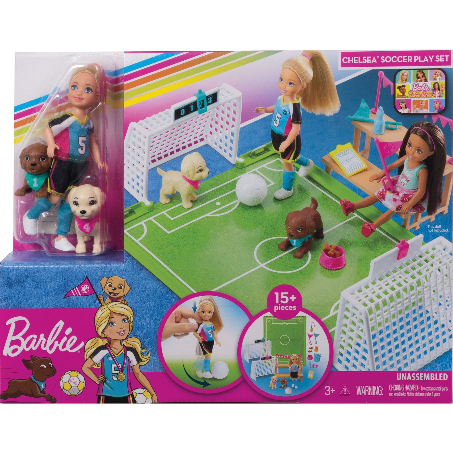 chelsea soccer set barbie