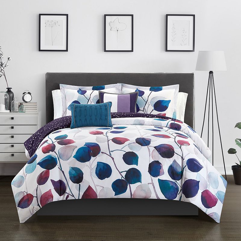 Chic Home Anais Comforter Set with Coordinating Pillows, Multicolor, Twin X