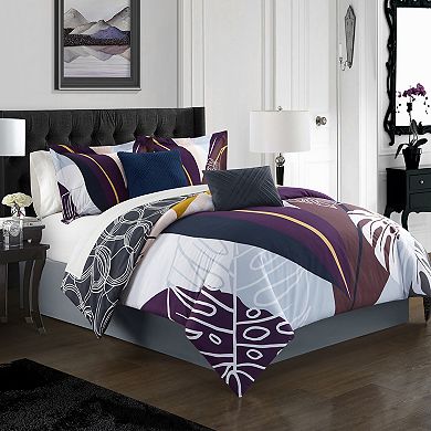 Chic Home Anaea Comforter Set with Coordinating Pillows