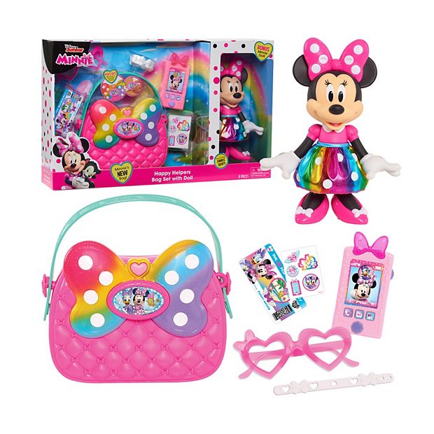 Disney's Minnie Mouse Minnie Bag Set with Bonus Doll by Just Play