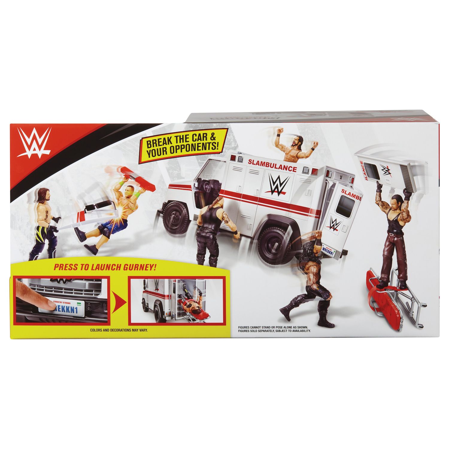 wwe toys slambulance