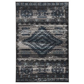 Linon Vintage Tribal Rug