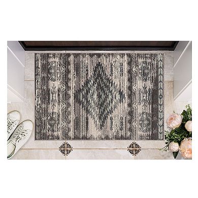 Linon Vintage Tribal Rug