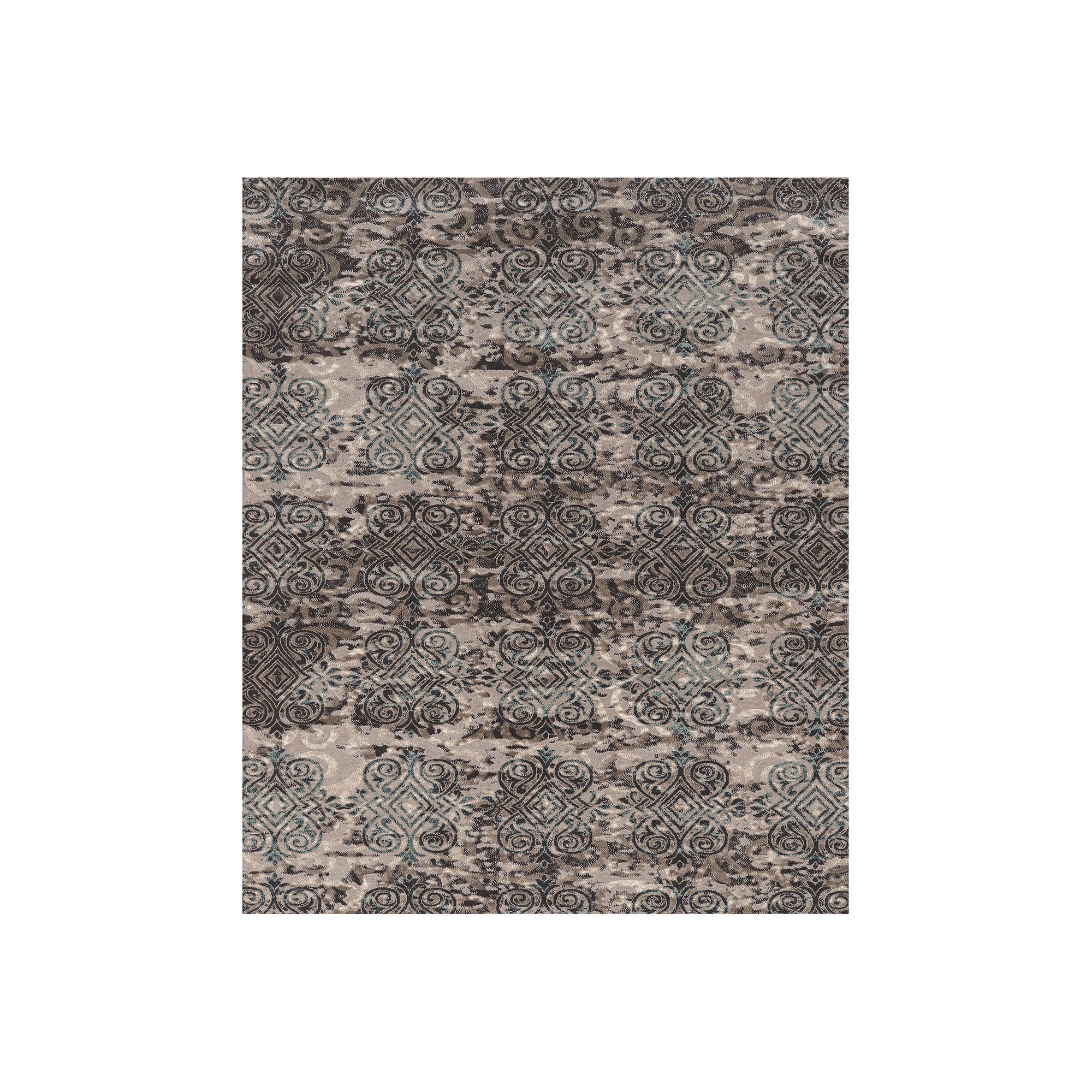 Linon Vintage Clara Rug, Gray Blue Clara