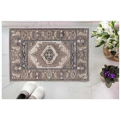 Linon Vintage Serape Rug