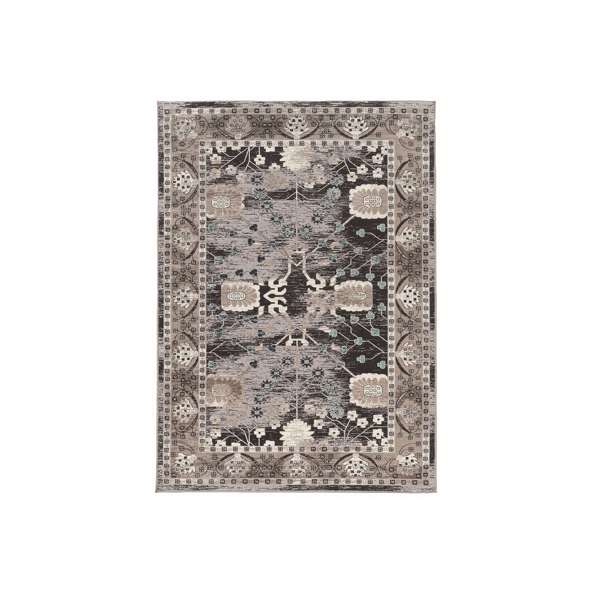 Linon Vintage Zeigler Rug, Gray Zeigler