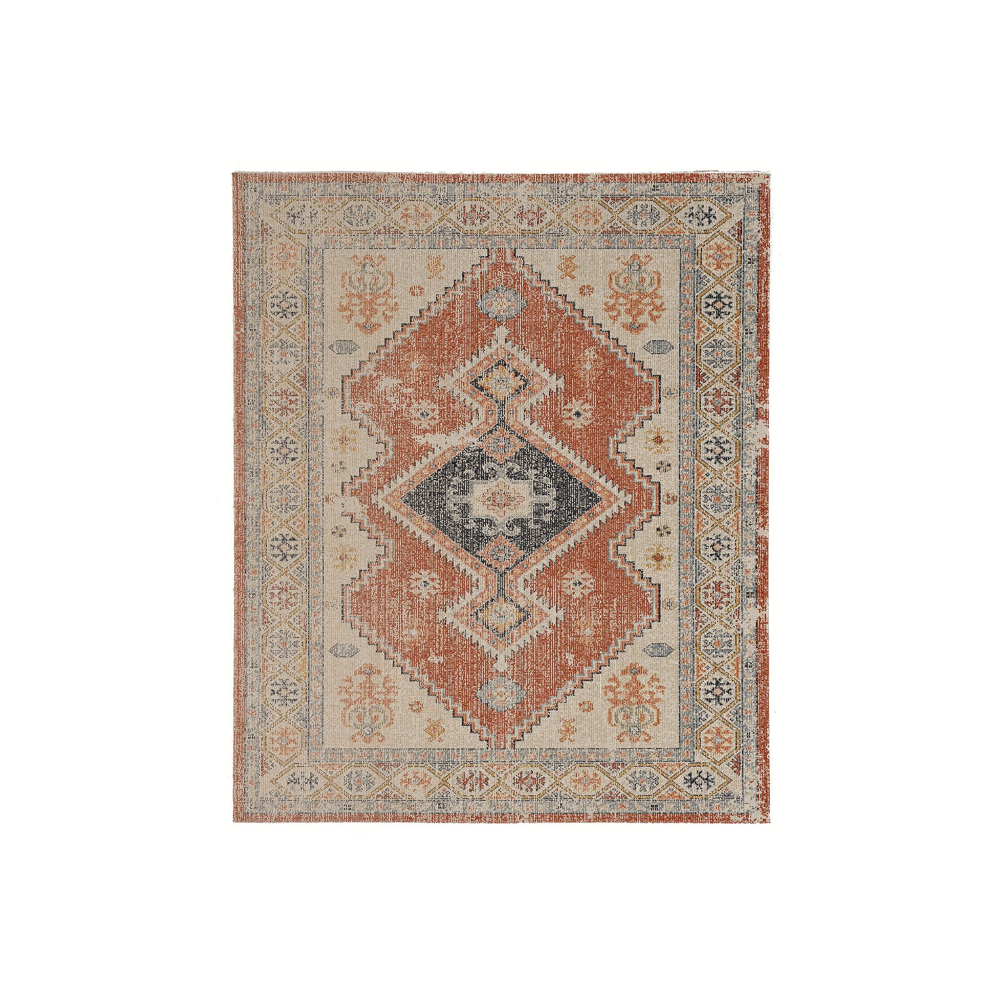 Linon Great Zero Lofton Rug, Red
